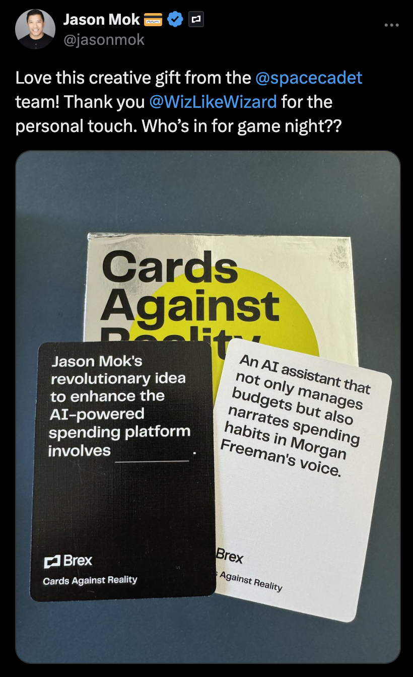 Tweet by Jason Mok