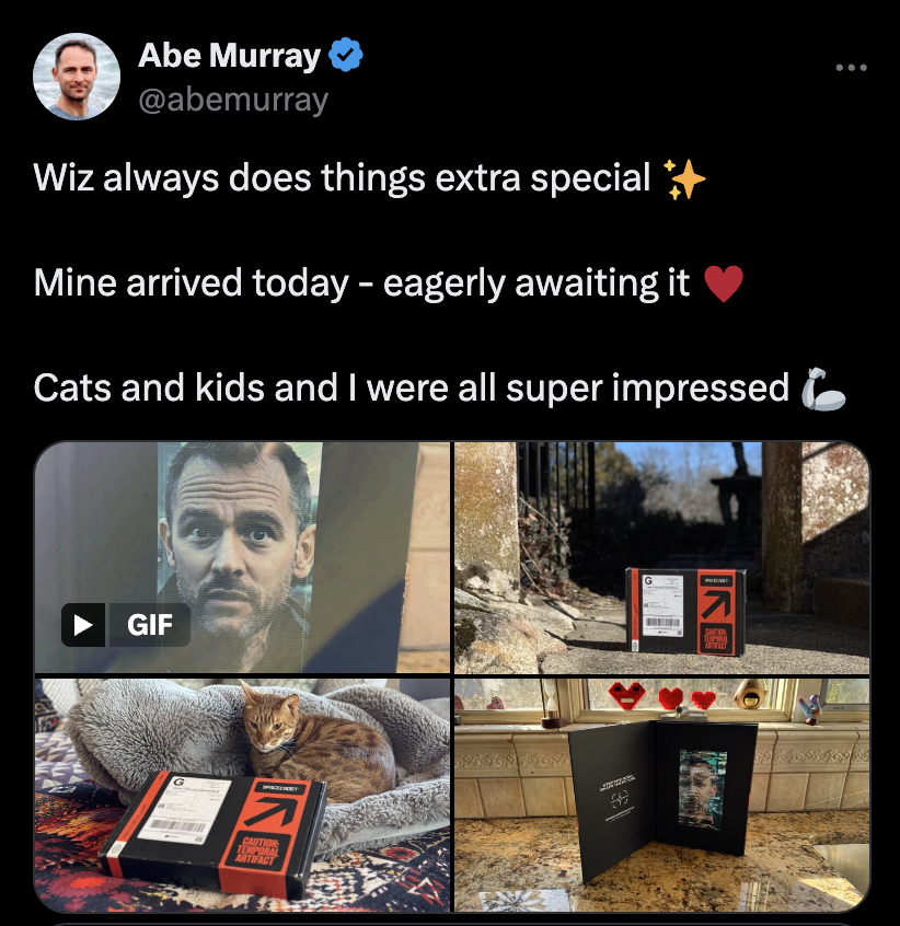 Tweet by Avidan